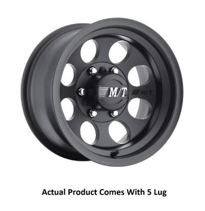 M.T. WHEEL CLS III 17X9 5X5 4-1/2BLK - 001794