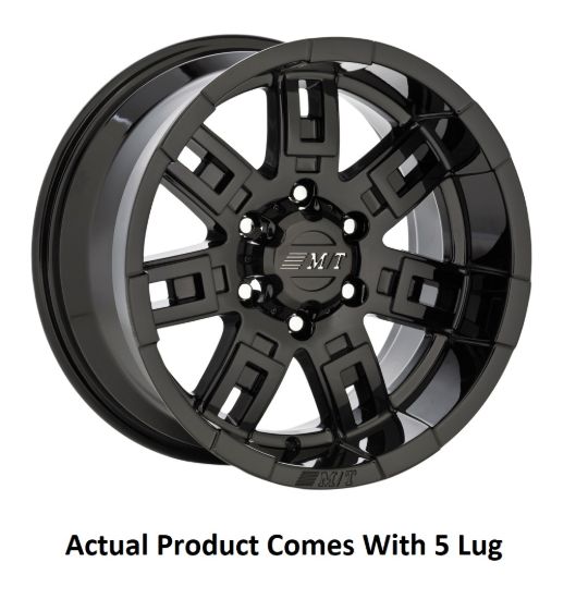 M.T. WHEEL MT SIDEBTR 15X8 5 X 4.5  3-5/8 - 019380