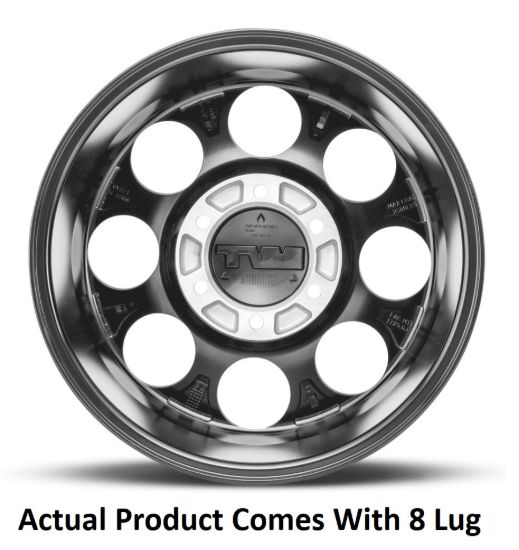 M.T. WHEEL 17X9 8X6.5 5 MT CLASSIC PRO BLACK - 274469