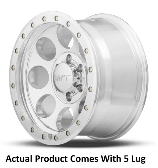 M.T. WHEEL 17X9 5X5 4.53 MT CLASSIC PRO POLISH - 274477
