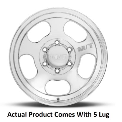 M.T. WHEEL 15X8 5X5.5 3.63 MT CANYON POLISHED - 274517