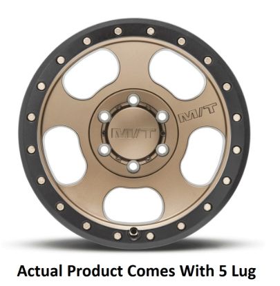 M.T. WHEEL 17X9 5X5 4.53 MT CANYON PRO BRONZE - 274613