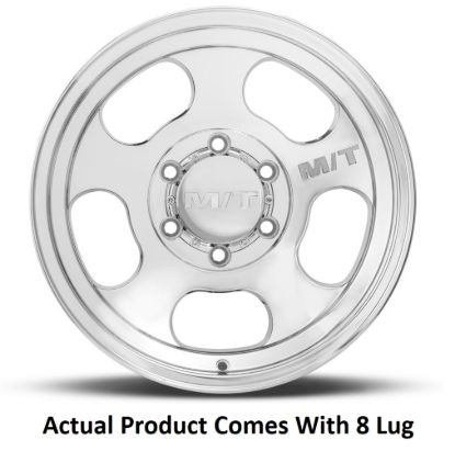 M.T. WHEEL 16X12 8X6.5 4.53 MT CANYON POLISHED - 274632