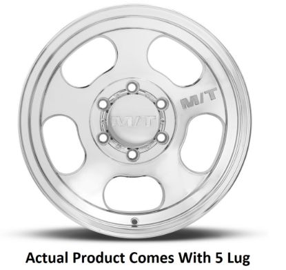 M.T. WHEEL 17X9 5X5.5 4.53 MT CANYON POLISHED - 274634