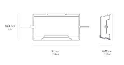 KVH INDUSTRY WALL MOUNT FOR GEN 3 WI-FI ROUTER - 19124018