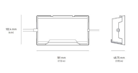 KVH INDUSTRY WALL MOUNT FOR GEN 3 WI-FI ROUTER - 19124018
