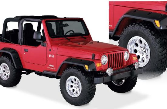 BUSHWACKER PKT FL JEEP WRNG 97-04 - 1090807