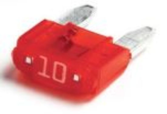 LITTELFUSE MINI FUSE 5 CDS/PACK  10A - MIN10BP