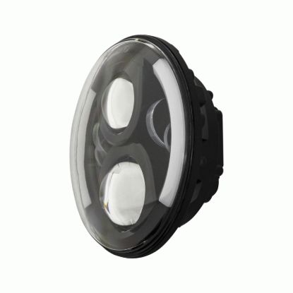 METRA 7IN BLACK LED W/ RUNNING LIGHT - HEBHL703