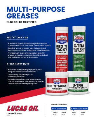 LUCAS OIL X-TRA HEAVY DUTY GREASE/3 - 1030130