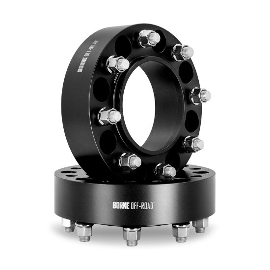 MISHIMOTO BORNE OFF-ROAD WHEEL SPACERS  8X170 - WS002500BK