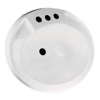 LASALLE BRIS 17X20WHITE POLY OVAL LAV W/OVERFLO - 16305PWA