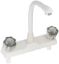 LASALLE BRIS WHITE KITCHEN HR FAUCET - 20380R147W