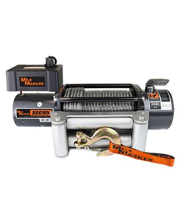 MILEMARKER 12V WINCH 4.8 HP SERIES - 7650246BW