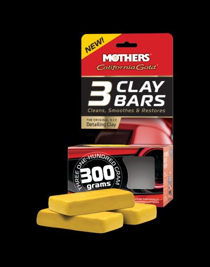 MOTHERS CALIFORNIA GOLD 3 CLAY BARS - 07242