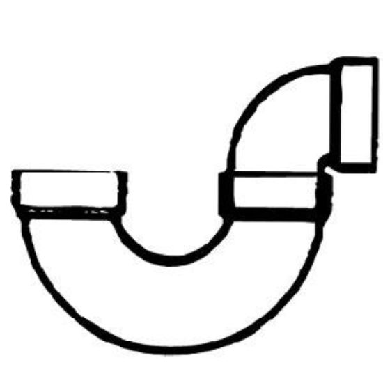 LASALLE BRIS 1-1/2' P-TRAP - 633201