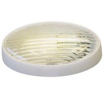 LASALLE BRIS OVAL PORCH/NO SWITCH/AMBER & CLEAR - GSAM4033
