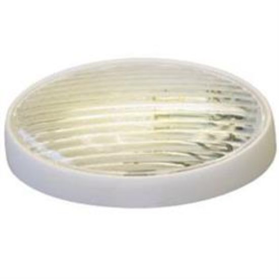 LASALLE BRIS OVAL PORCH/NO SWITCH/AMBER & CLEAR - GSAM4033