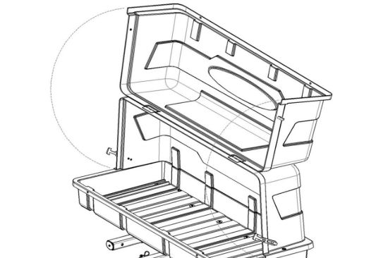 LETS GO AERO GEARDECK SLIDEOUT ENCLOSED CARGO CA - H00604