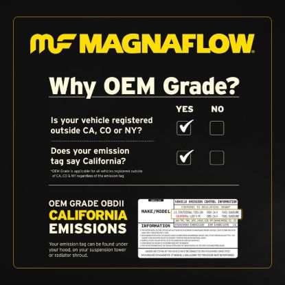MAGNAFLOW OEM GRADE DIRECT-FIT CATALYTIC CONV - 280265