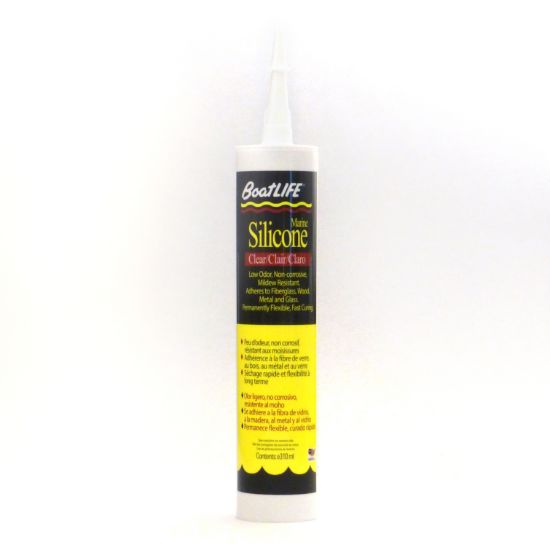 LIFE INDUST. SILICONE 10.6 FL. OZ. CART. CLEAR - 1150