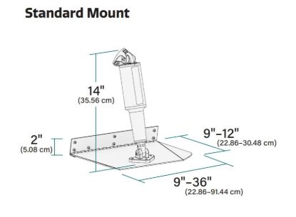 LENCO TRIM TAB KIT12'X 12'12VSTD MOUNT - 15007101