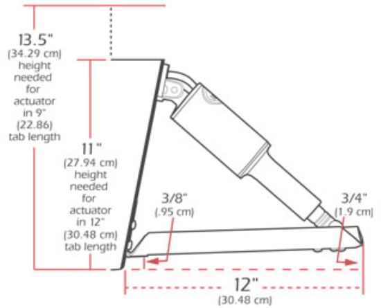 LENCO TRIM TAB KIT12'X 18'12VEDGE MOUNT - 15017101