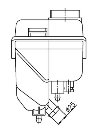 CLEVITE 77 EXPANSION TANK - CRT202000S