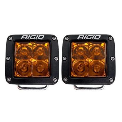 RIGID IND D-SERIES SPOT WITH AMBER PRO LENS | - 20252