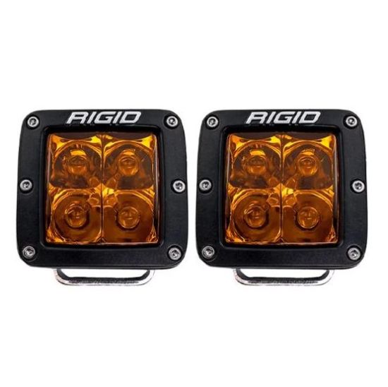 RIGID IND D-SERIES SPOT WITH AMBER PRO LENS | - 20252