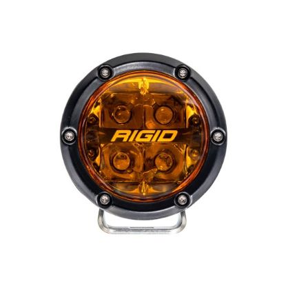 RIGID IND 360-SERIES 4 INCH SPOT WITH AMBER P - 36123