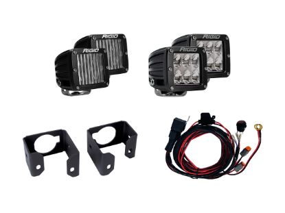 RIGID IND 17-18 S-D DUAL FOG LIGHT KIT - 41616