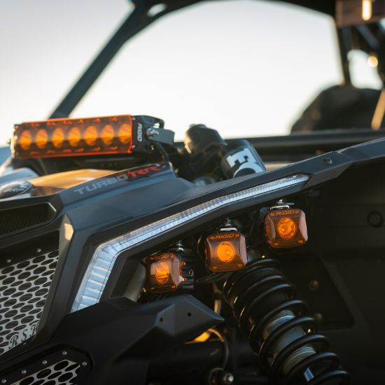 RIGID IND CANAM REVOLVE HEADLIGHT KIT - 41637