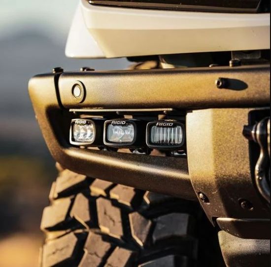 RIGID IND 2021+ BRONCO MOD BUMPER FOG MOUNTS - 46730
