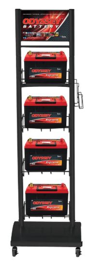 ODYSSEY ODYSSEY 4 TIER BATTERY RACK - ODY4RETAIL