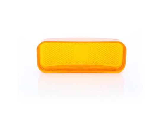 OPTRONICS AMBER LENS RECT CLNCE LIGHT - A44ABP