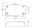 OPTRONICS LED RECT;18SMD;HDWRD;BLCK PCB/SWCH; - ILL22CBBP