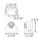 OPTRONICS LPL KIT; LPL12CB  A12B2LPB  A12GLPB - LPL12CKF2B