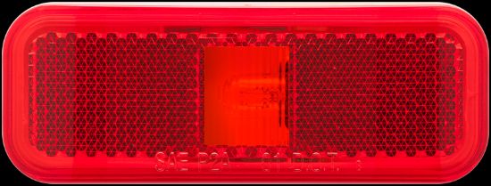 OPTRONICS RECT CLEARANCE LIGHT  RED - MC44RBP