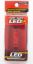 OPTRONICS 1LED M/C LT;OVL;BLK;RED - MCL0032RBS