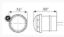 OPTRONICS LED NONDIRCTNL; UNILT; GRMT; AMBER - MCL10AKB