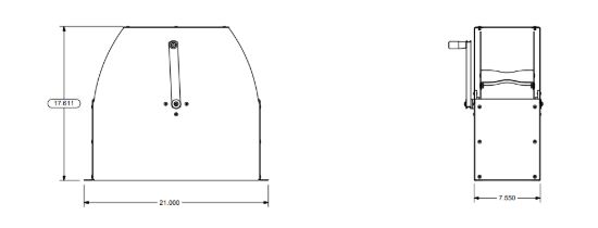 MOR/RYDE 30/50 AMP CORD REEL - REEL56001