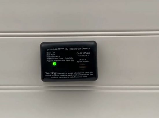 MTI INDUSTRY 12V LP ALARM BLACK - 20441PBL