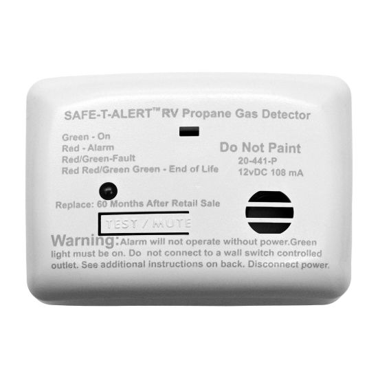 MTI INDUSTRY 12V LP ALARM WHITE - 20441PWT