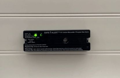 MTI INDUSTRY LP/CO ALARM SURF MT BLK - 35741BL