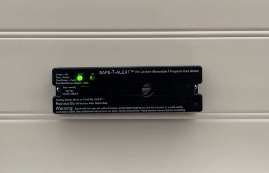 MTI INDUSTRY LP/CO ALARM SURF MT BLK - 35741BL