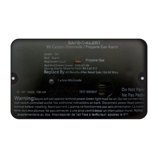MTI INDUSTRY ALARM CARBON MONOXIDE AND PROPANE S - 45741