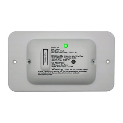 MTI INDUSTRY UNIVERSAL RV LP ALARM - WHITE - 80441WTTR