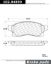 STOP TECH CTEK METALLIC BRAKE PADS - 10204890