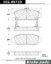 STOP TECH CTEK METALLIC BRAKE PADS - 10206720